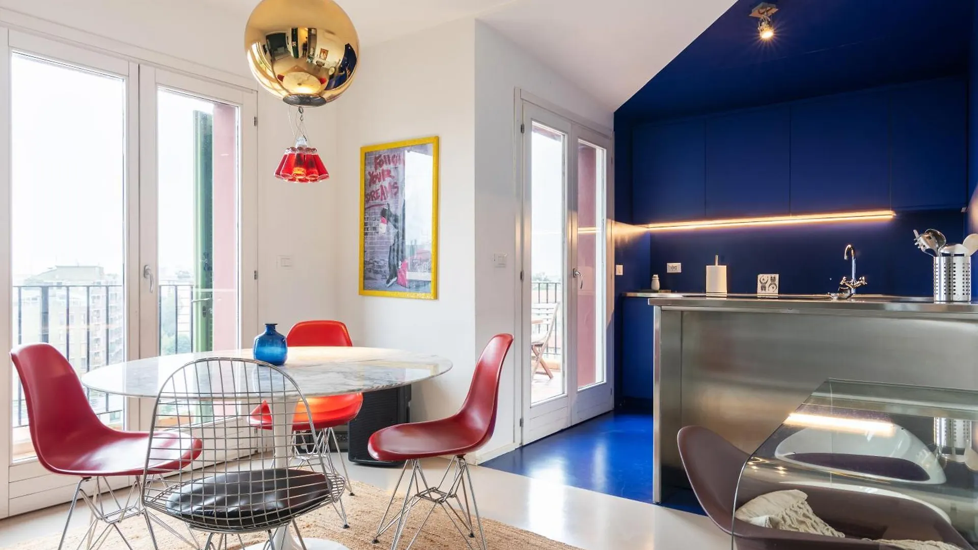 Bilocale Design Con Terrazza - De Angeli Apartment Milan